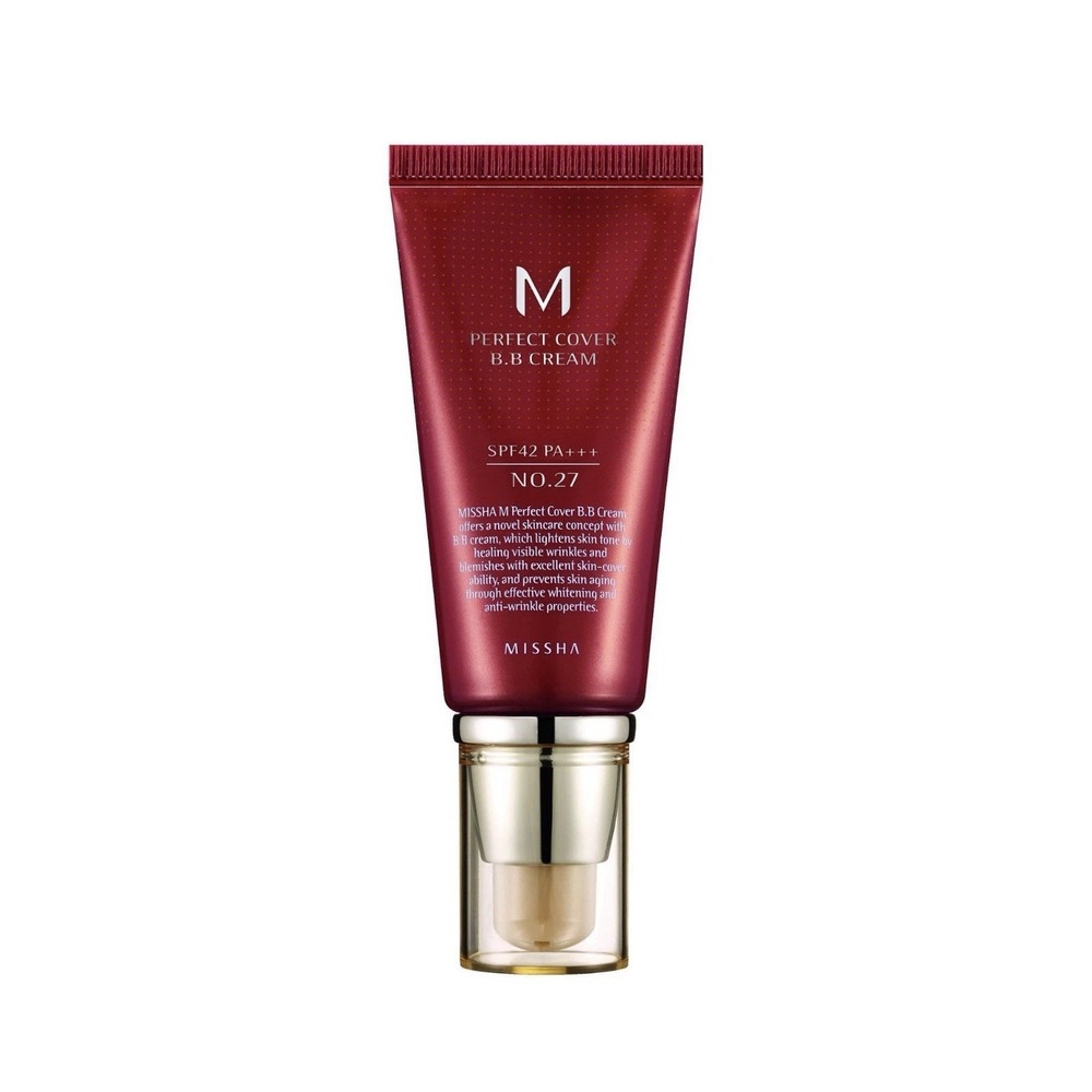 Missha M Perfect Cover SPF42 PA+++ (No. 27) Honey Beige BB Cream - 50ml